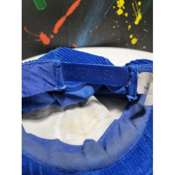 Vintage Stylemaster Lions International Corduroy Cap Hat SNAP BACK #H55 - Picture 6 of 7